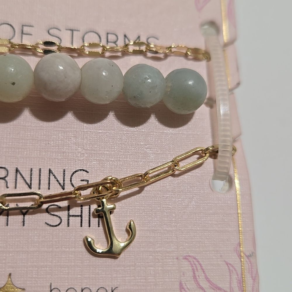 Amazonite Bracelet Set - Picture 3 of 3